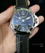 High Quality Copy Panerai Pam 531 Luminor GMT Watch Black Dial 44mm
